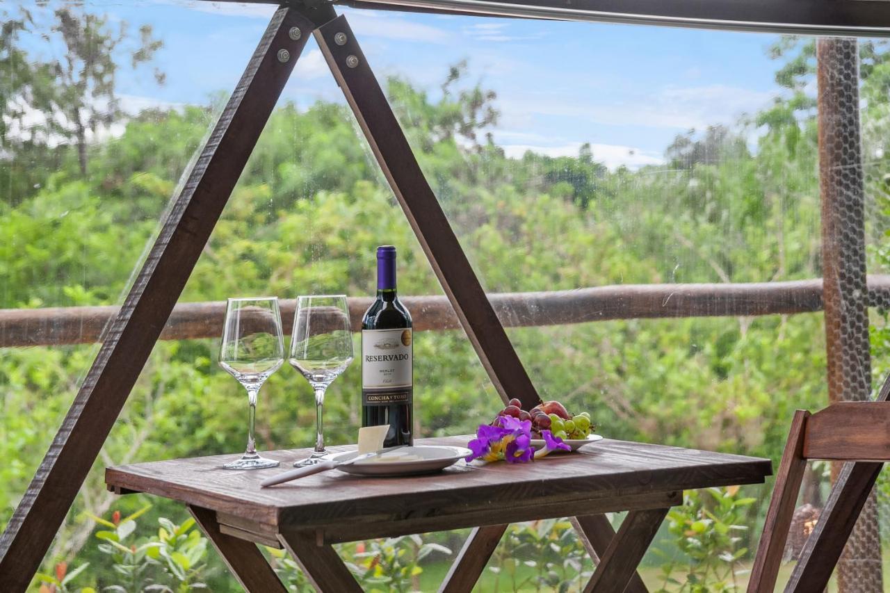Glamping Serra Da Canastra - Casinha De Hortela - Domo Embauba Delfinópolis Kültér fotó